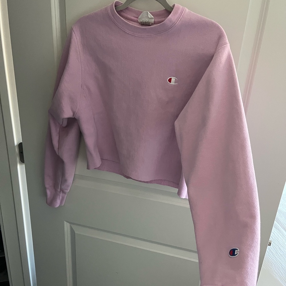 Champion cropped crew neck